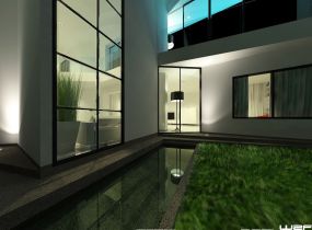 建筑與自然 (夜景)