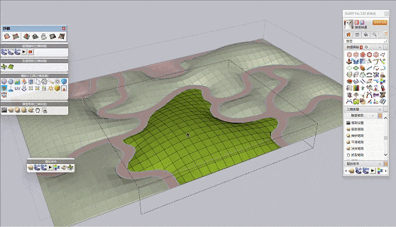 【建?！克倏?！史上最全SU地形建模教程！