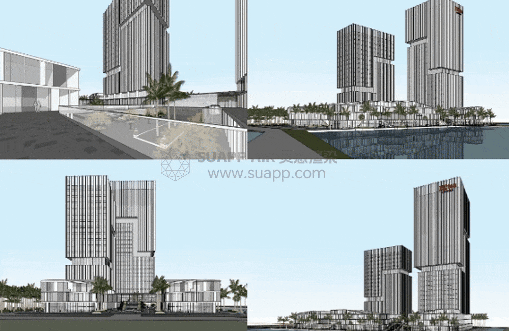 SUAPP靈感渲染新風(fēng)格實(shí)現(xiàn)一鍵精確渲染出套圖！